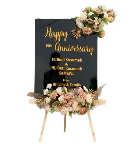 Papan Bunga Akrilik 19 Ilir